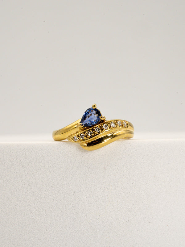 Gold and stone on sale rings