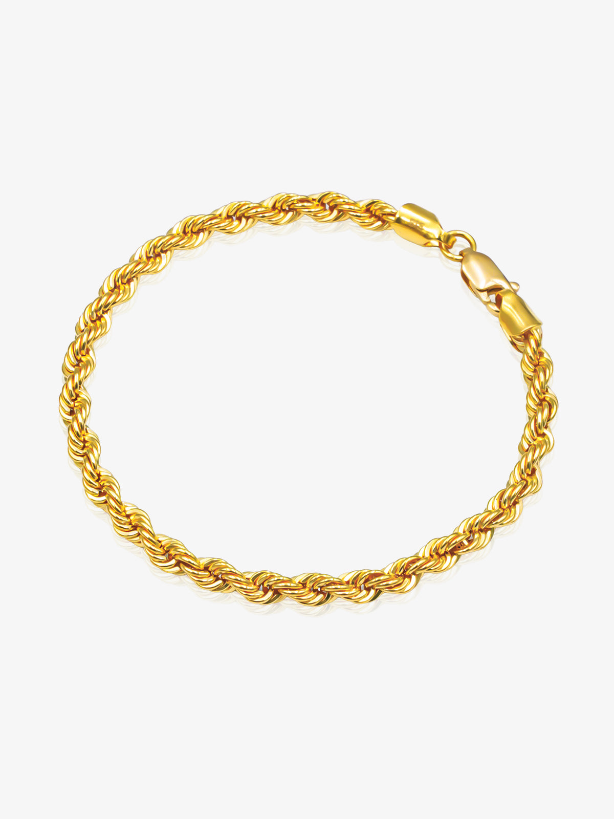 Gold rope deals bracelet womens